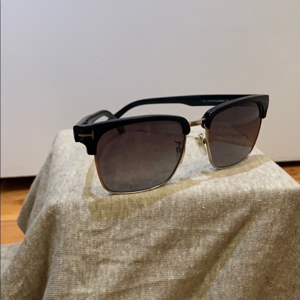 Men’s Tom Ford Polarized Laurent Sunglasses.